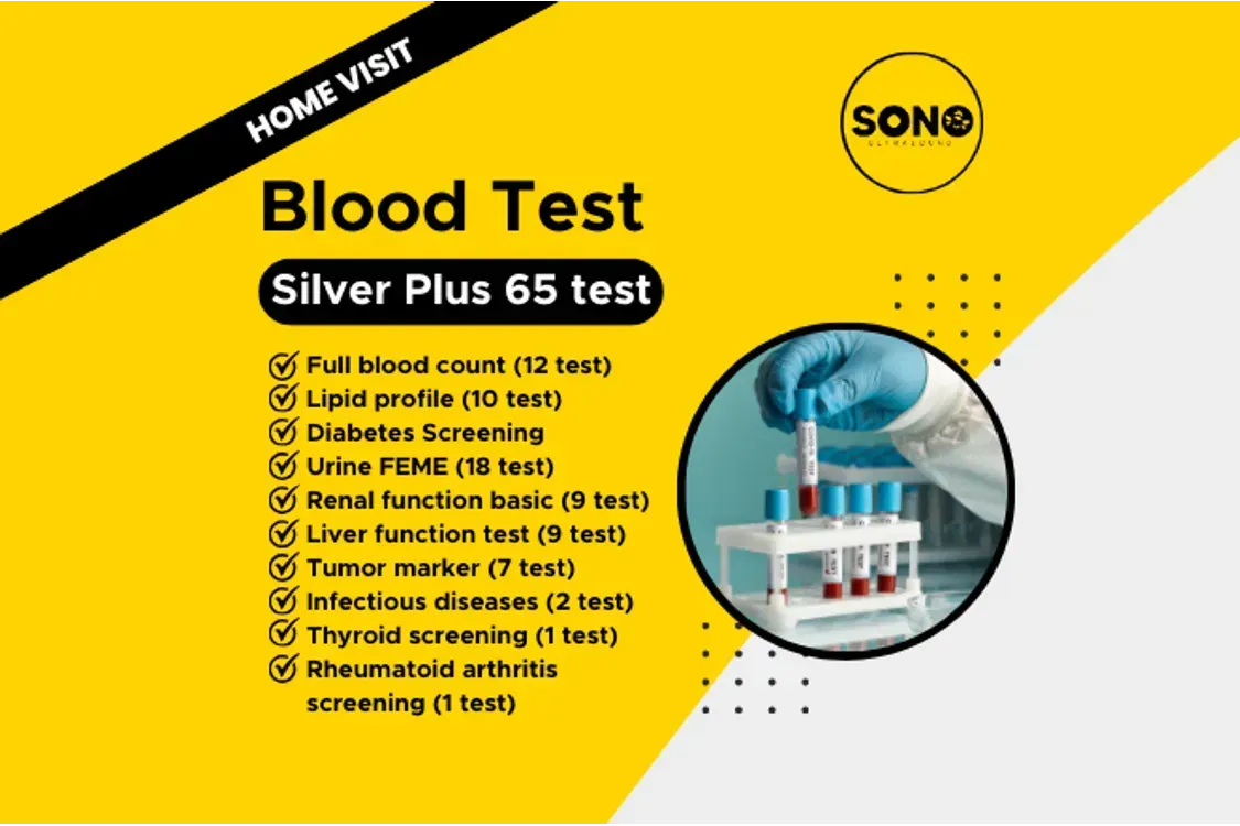 Silver Plus 65 Blood Test Package